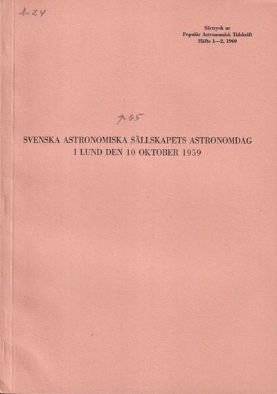 Svenska Astronomiska Sällskapets astronomidag i…