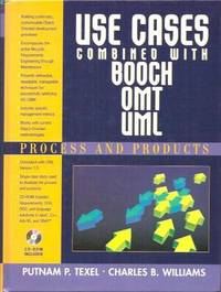 cover of Use Cases Combined With Booch OMT UML Process And Products
