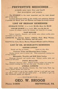 cover of PREVENTIVE MEDICINES: Probably Saves More Lives and Health than Prescriptions and Surgery