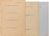 Three Signed Offprints on Nerve Fiber Classification