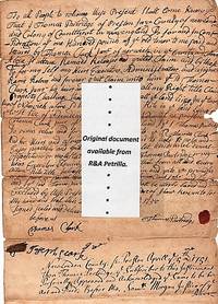 cover of 1750 HANDWRITTEN DEED OF SALE BY THOMAS PARTRIDGE, PRESTON, CONNECTICUT