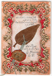 Ein Blatt" ["A Leaf"] -- Token of Friendship Coated Embossed Stock