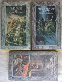 Mithgar: The Iron Tower trilogy:  book (1) one "The Dark Tide", book (2) two "Shadows of Doom", book (3) three "The Darkest Day" - the complete 3 vol. trilogy "Mithgar: The Iron Tower"   -(no slipcase)-