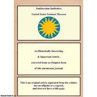 Past Progress and Present Position of The Anthropological Sciences. Written by E. W. Brabrook. An article published by the Smithsonian Institution in 1898; 16 Pages