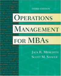 Operations Management for MBAs