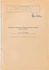 Künstliche Atomumwandlungen und die Spaltung schwerer Kerne; reprinted from Strahlentherapie, 75. Band, 1944, pp. 16–27