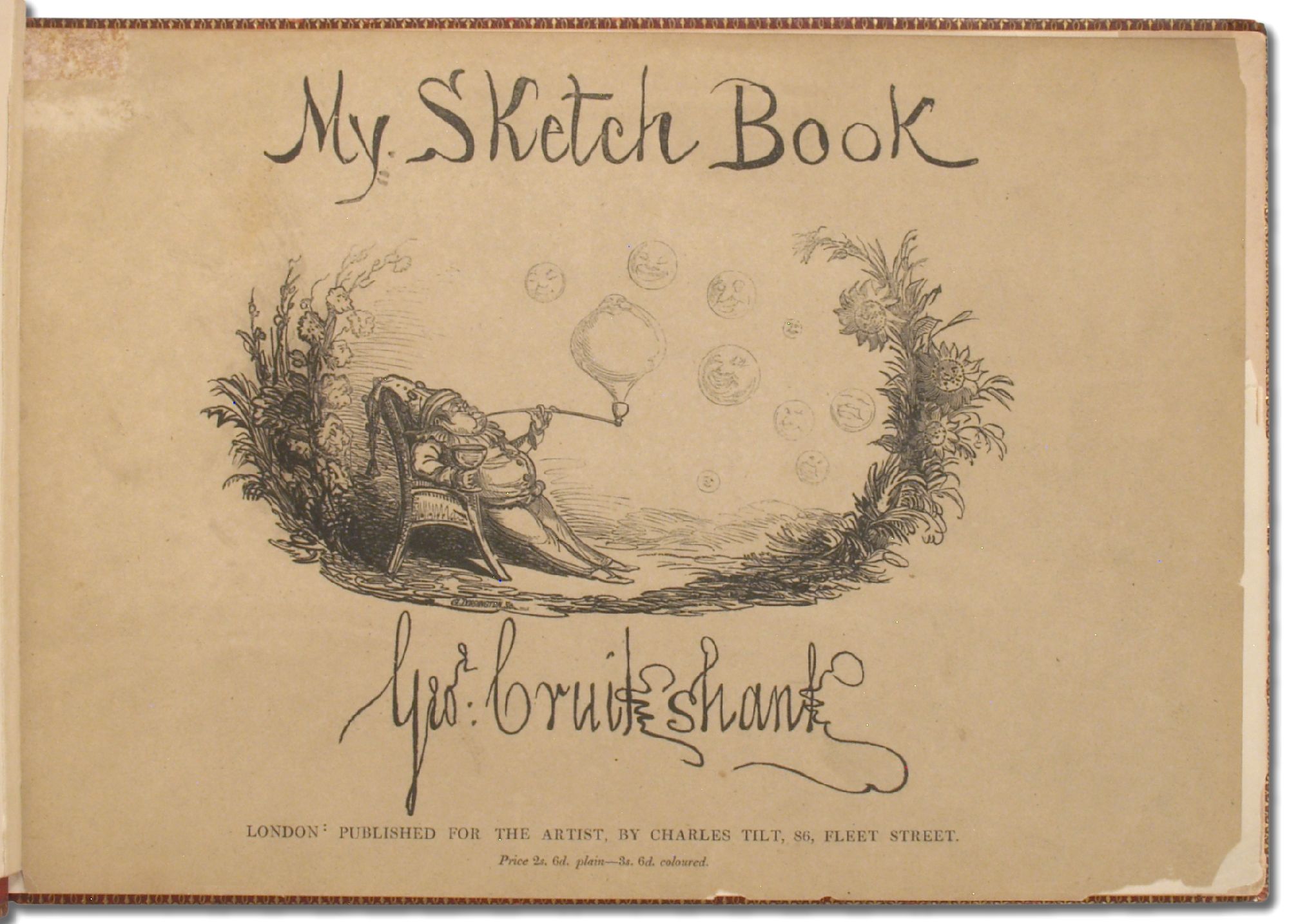 Volume 1 of My Sketch Book by CRUIKSHANK, George | Search for Rare