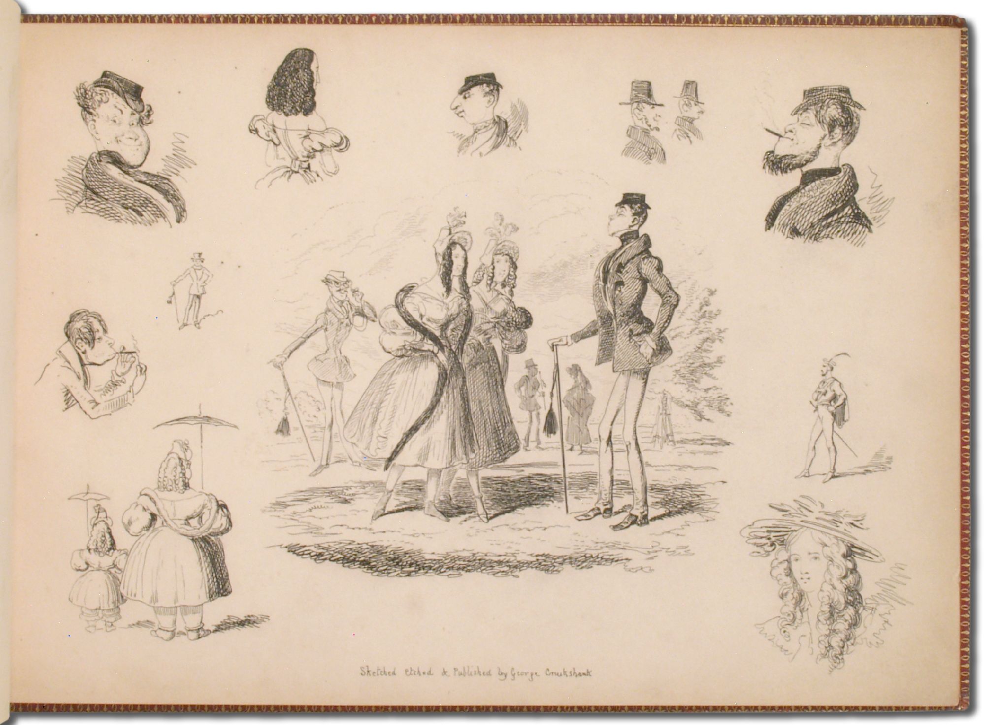 Volume 1 of My Sketch Book by CRUIKSHANK, George | Search for Rare
