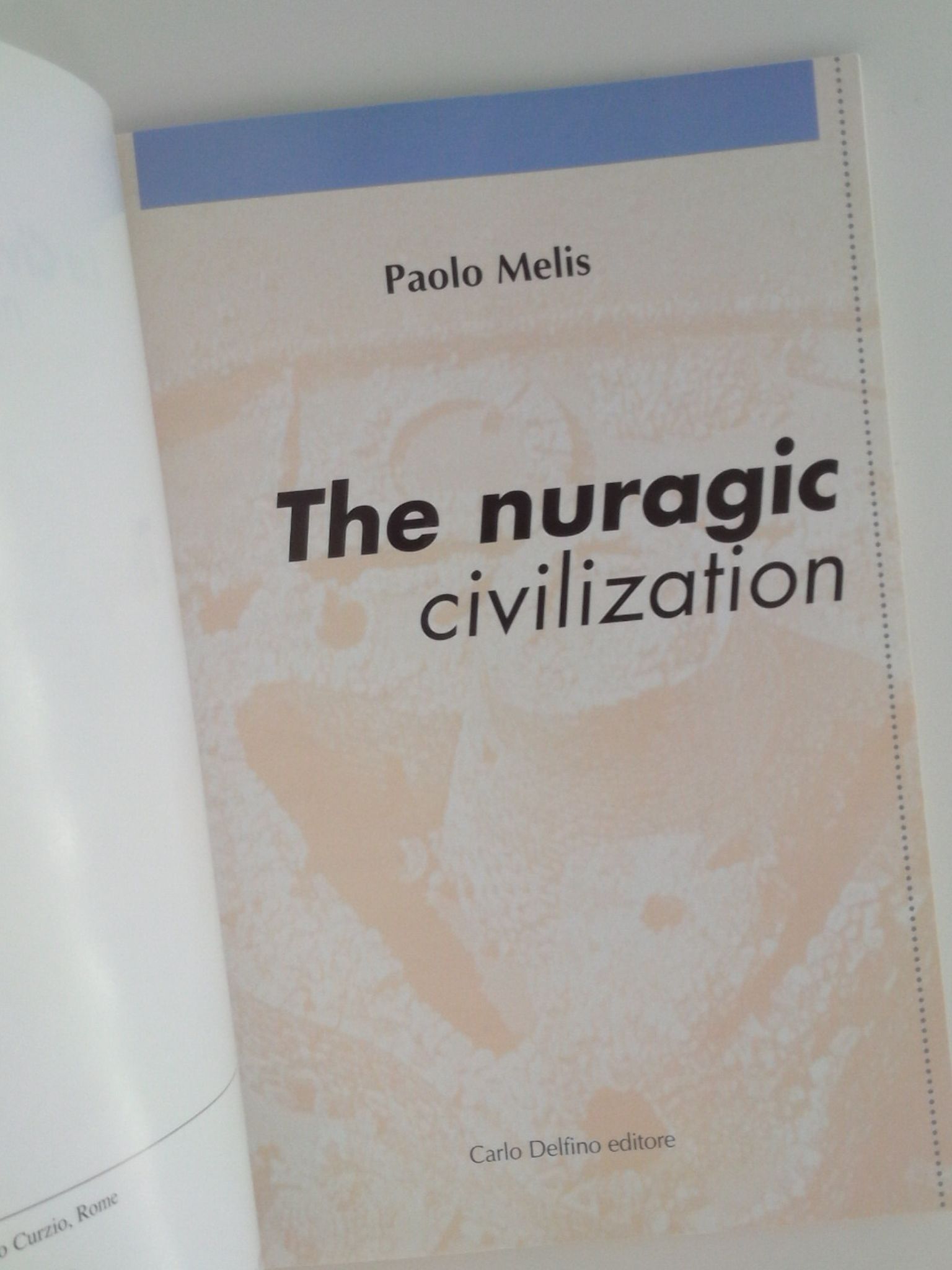 The Nuragic Civilisation By Paolo Melis Paperback 03 From Lakeland Express Books Uk Sku Nlgb