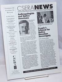 CSERA News: A bi-monthly newsletter from the Center for Studies of Ethnicity and Race in America (CSERA), University of Colorado at Boulder; Volume 7, No. 1, November 1993