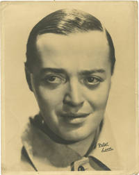 Original oversize portrait photograph of Peter Lorre