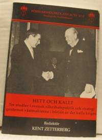 Hett och kallt. Tre studier i svensk…