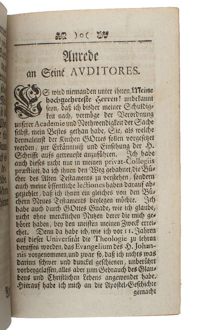 Lehr-Sätze Von der Atheisterey und dem Aberglauben mit gelehrten Anmerckungen erläutert, und zum Behueff seiner Auditorum in lateinischer Sprache heraus gegeben (...). (photo 5)