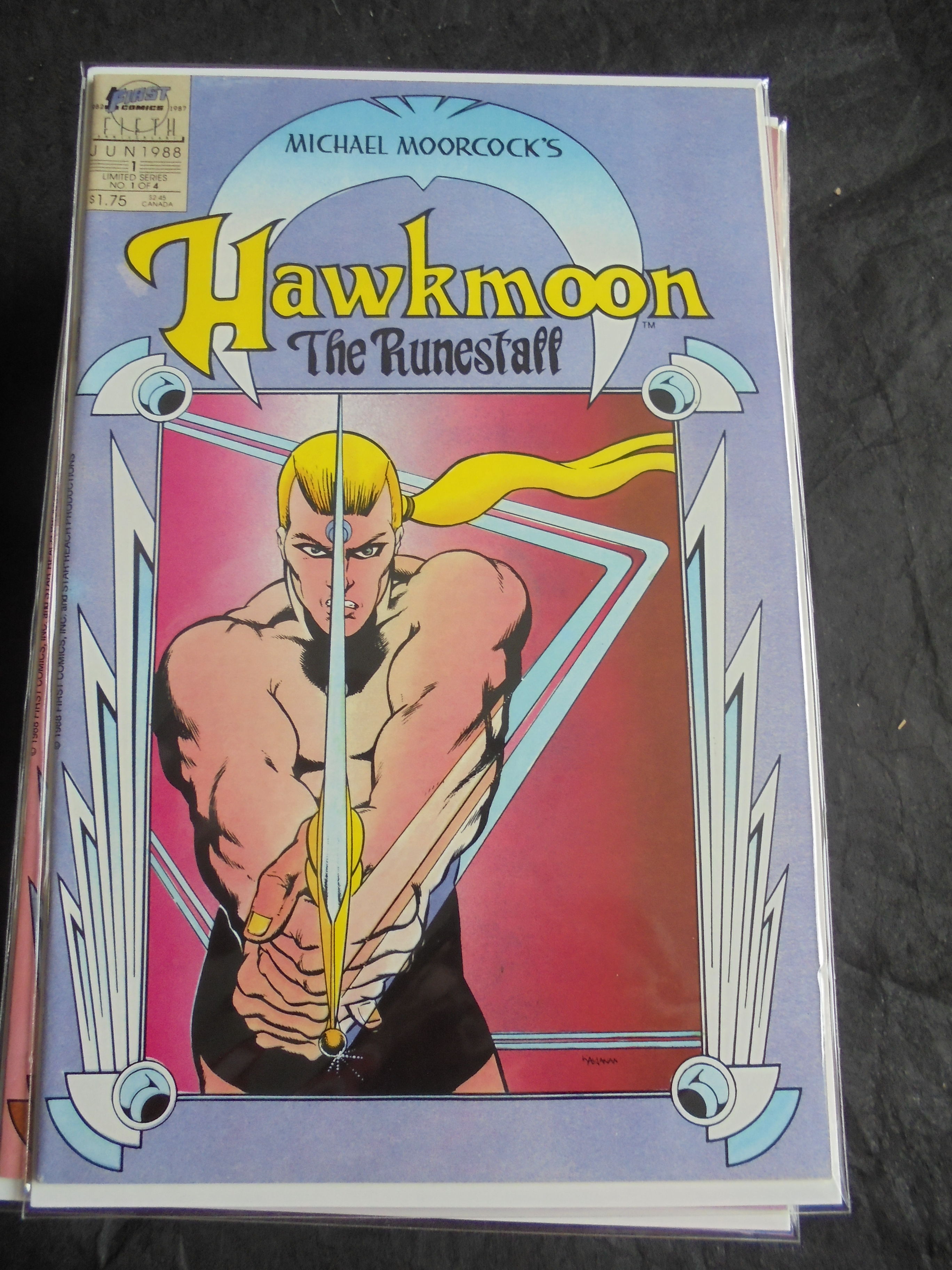 Hawkmoon THE RUNESTAFF #3 October 1988 First Comics