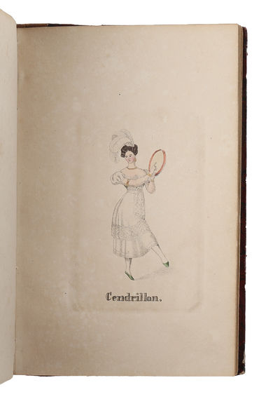 Samling af den danske Scenes Dragter i 48 colorerede Fremstillinger.  - [ONE OF ONLY A HANDFUL OF COPIES KNOWN] (photo 4)