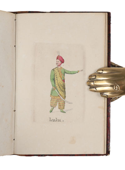 Samling af den danske Scenes Dragter i 48 colorerede Fremstillinger.  - [ONE OF ONLY A HANDFUL OF COPIES KNOWN] (photo 7)