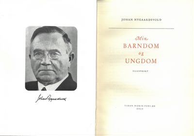 Min barndom og ungdom. 3. opplag
