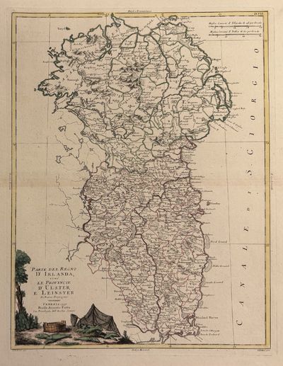 Parte del Regno d'Irlanda ciao le Provincie d'Ulster e Leinster