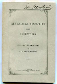 Det svenska lustspelet under frihetstiden. En…