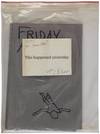 This Happened Yesterday: Friday, August 20... Thursday, October 21 (Inscribed Set)