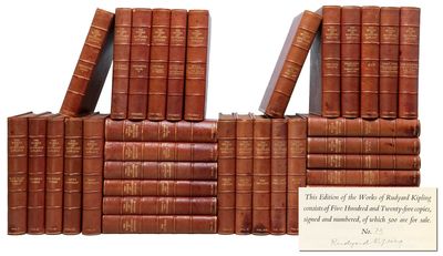 The Complete Works of Rudyard Kipling (Signed limited edition in 35 vols.)