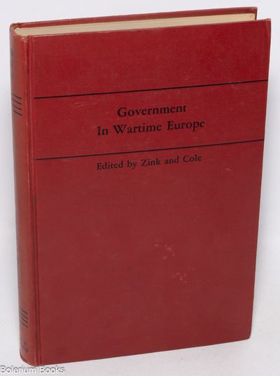 Government in Wartime Europe
