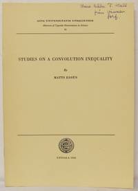 Studies on a Convolution Inequality.