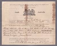 image of Colony of South Australia No.3 Inquisition : Into the Death of John Young , Held at Mr Frederick Thomas' Home, Sandy Creek Road, Near Gawler , South Australia, Novemeber 22nd, 1865
