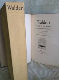 Walden or Life in the Woods by Thoreau, Henry David; Introduction by Raymond Adams; illustrations by Rudolph Ruzicka - 1930