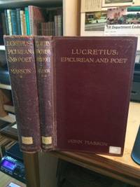 cover of Lucretius: Epicurean and Poet (2 Volumes Complete)
