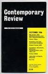 Contemporary Review: October 1986, Volume 249, Number 1449