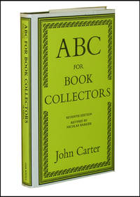 ABC For BOOK COLLECTORS by Carter, John  (with Nicolas Barker) - 1995