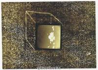 image of JENNY LYNN POSTCARD OF CLOUD CUBE FROM EXTRAPOLATIONS BLACK AND WHITE PHOTOGRAPH WITH DRAWING