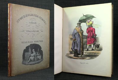 Stockholmska scener tecknade och lithografierade.…