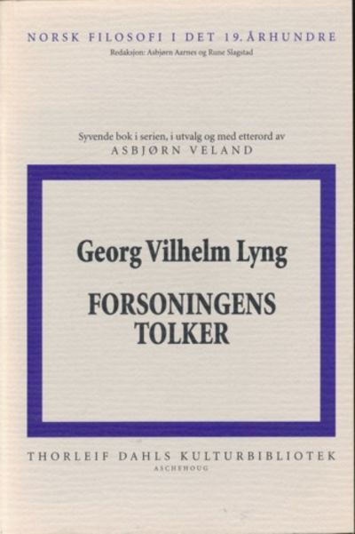 Forsoningens tolker. Utvalg og etterord av…