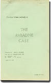 The Paradine Case (Original post-production script for the 1961 re-release of the 1947 film)