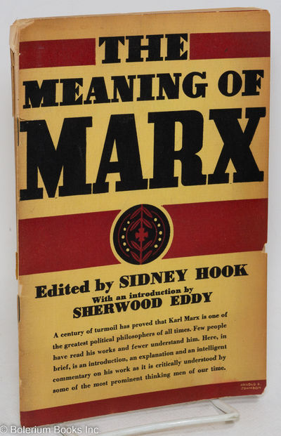 New York: Farrar & Rinehart, Publishers, 1934. Paperback. 89p., wraps toned and stained, rear wrap c...