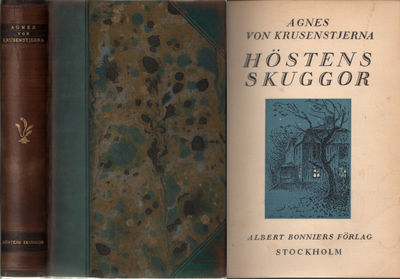 HÖSTENS SKUGGOR. Fröknarna von Pahlen III.