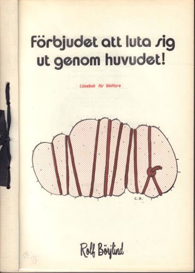 Förbjudet att luta sig ut genom huvudet! Läsebok…
