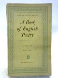 image of A Book of English Poetry