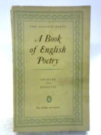 A Book of English Poetry by G. B. Harrison - 1953