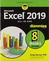 Excel 2019 All-in-One For Dummies