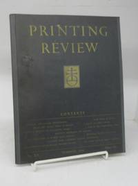 cover of Printing Review, Summer 1936