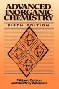 image of Advanced Inorganic Chemistry: A Comprehensive Text