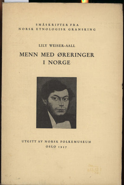 Menn med øreringer i Norge. Utgitt av Norsk…