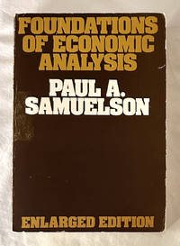 Foundations of Economic Analysis