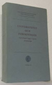 Universitetet och forskningen. Studier tillägnade…