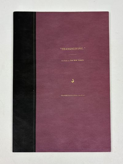 THANKSGIVING": FIVE PRINTS FROM THE NEW YORKER [With] MINI COMIC