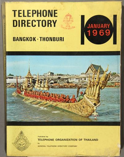 Telephone directory Bangkok-Thonburi, January 1969