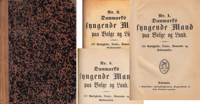 NR. 1+2+3. DANMARKS SYNGENDE MAND PAA BØLGE OG…